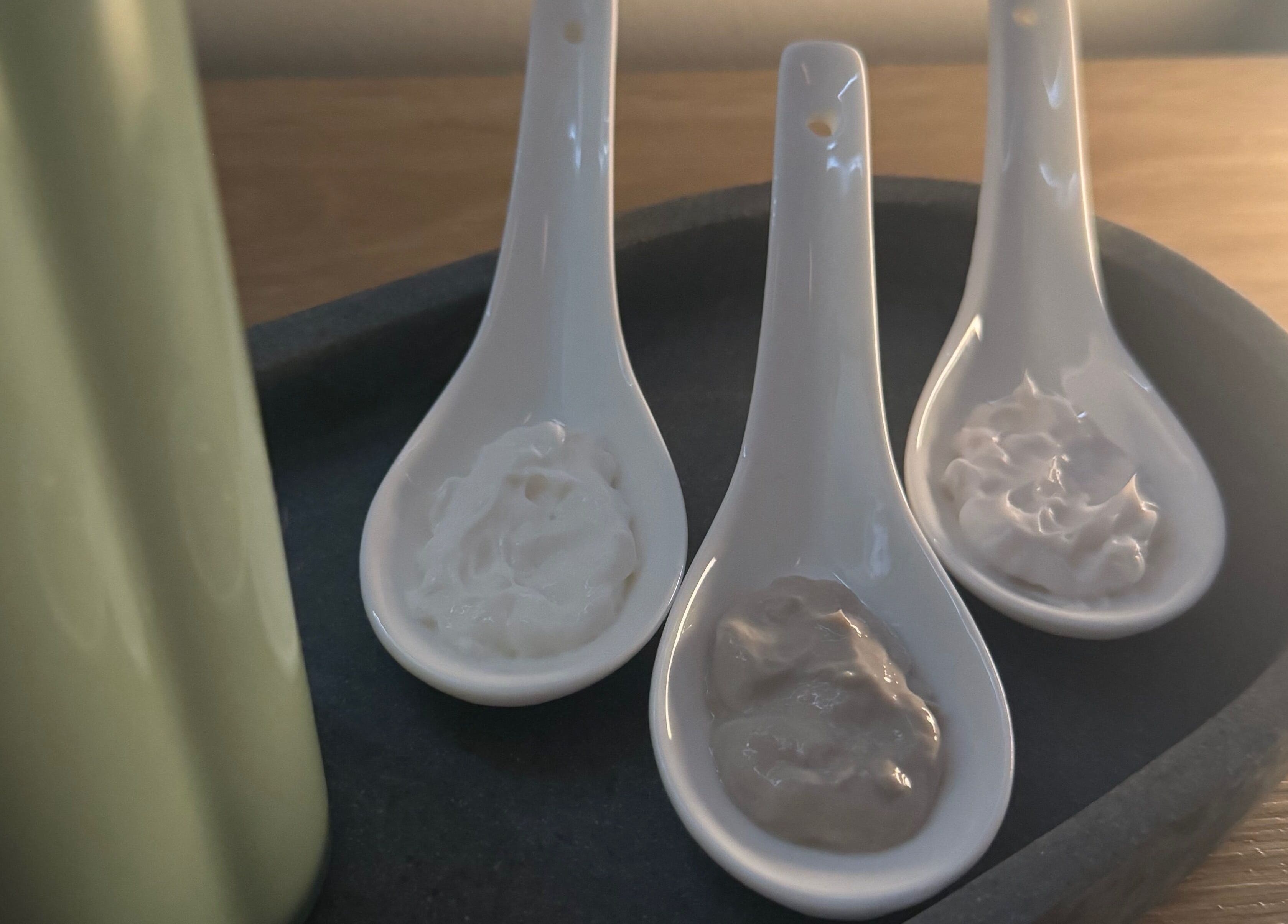 Sample skincare creams at Beneath The Skin - Port Macquarie, Port Macquarie, New South Wales, AU.