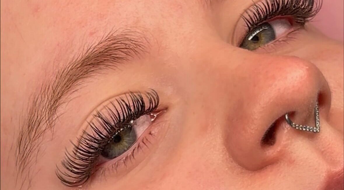 Enhanced eyelashes at Beauty By Adriana, Eastbourne, England, GB, highlighting expert eyelash extensions.