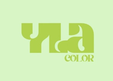 Yla Color logo in green shades at San Juan, San Juan, PR, highlighting their unique brand identity.