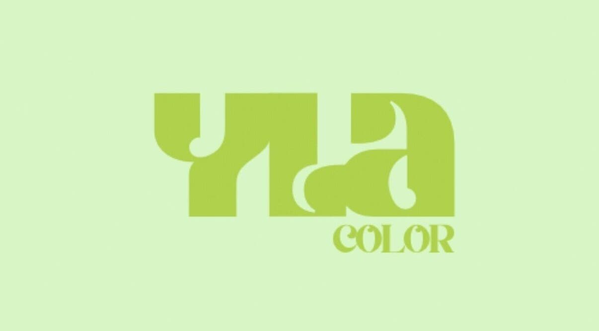 Yla Color logo in green shades at San Juan, San Juan, PR, highlighting their unique brand identity.