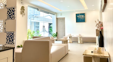 Relaxing lounge area at Kabayan Boracay, Malay, Western Visayas, PH with cozy seating and modern decor.