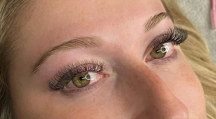 Enhanced eyelashes at Audreys Afterglow Esthetics and Permanent Cosmetics in Jackson, Ohio, US.