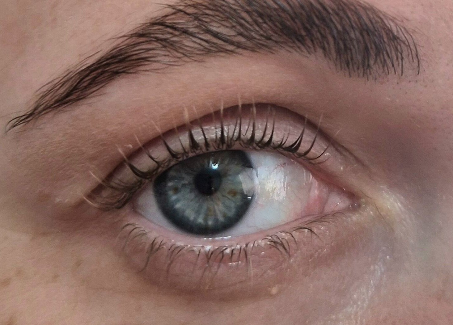 Close-up of a styled eye showcasing expert beauty techniques at Glam - Luxe by Lina E., Victoria Park, Western Australia, AU.
