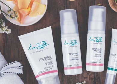 Skincare products at Soothing Senses, Thrapston, England, GB. Enhance wellness with natural beauty care.