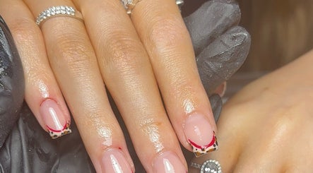 Stylishly designed nails at Nails by Eils, Kirkcaldy, Scotland, GB showcasing detailed art.