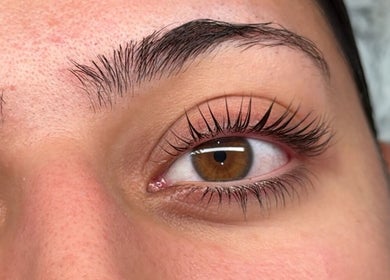 Eye with long lashes at Ethereal Beauty, Ascot, Queensland, AU. Formerly The Lashly Co.