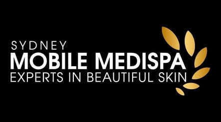 Sydney Mobile Medispa logo with golden leaves in Kings Park, New South Wales, AU.