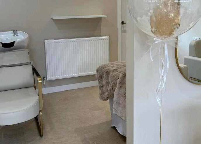 Upscale wash station at Created in Swinton, England, GB, highlighting luxury and comfort.