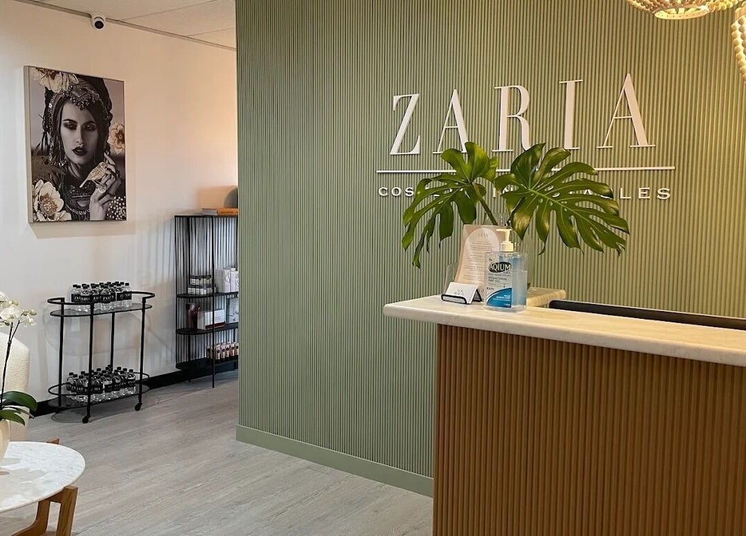 Stylish reception at A Nail Artistry in Casula, New South Wales, AU, featuring modern decor and welcoming ambiance.