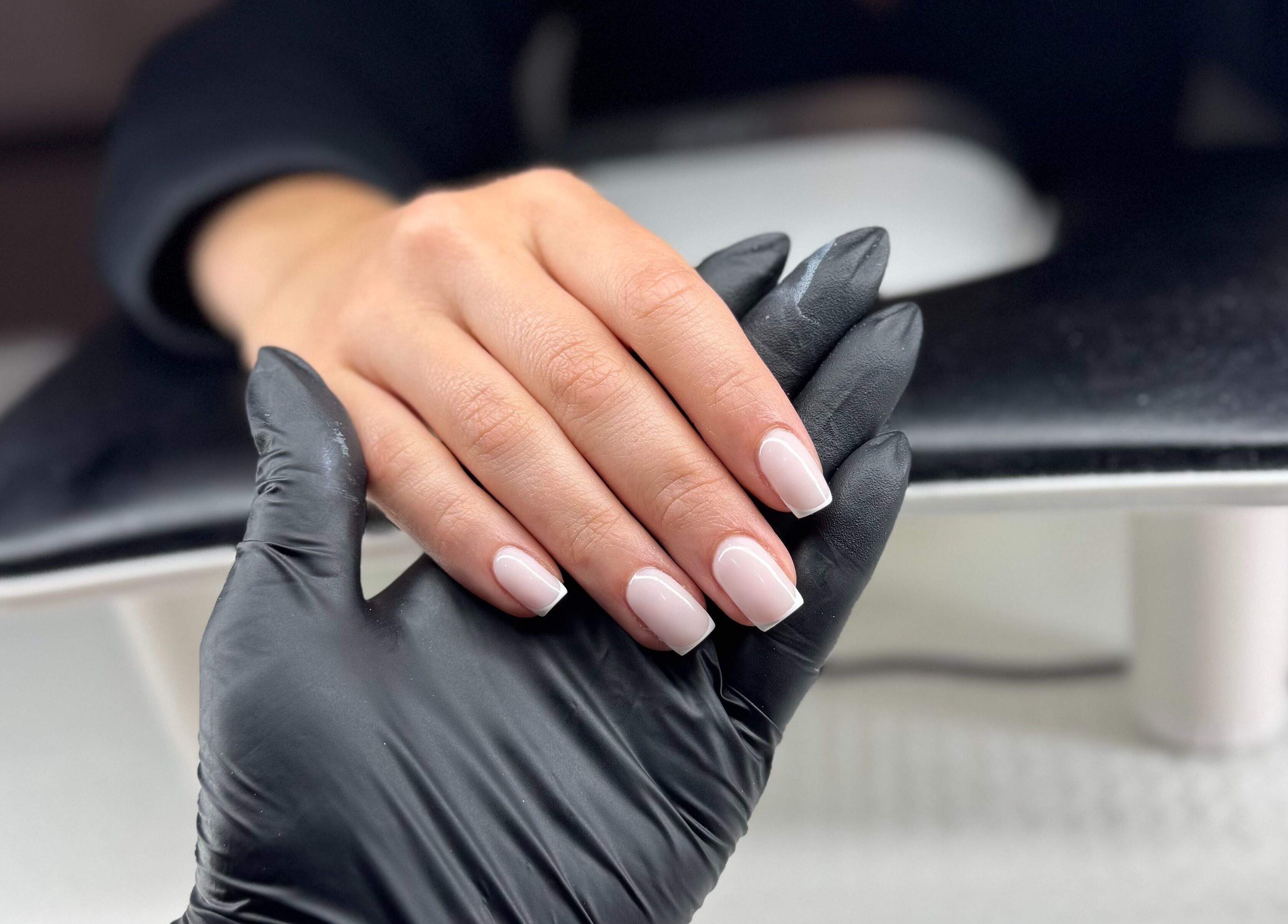 Elegant manicure at A Nail Artistry in Casula, New South Wales, AU, showcasing flawless polish application.