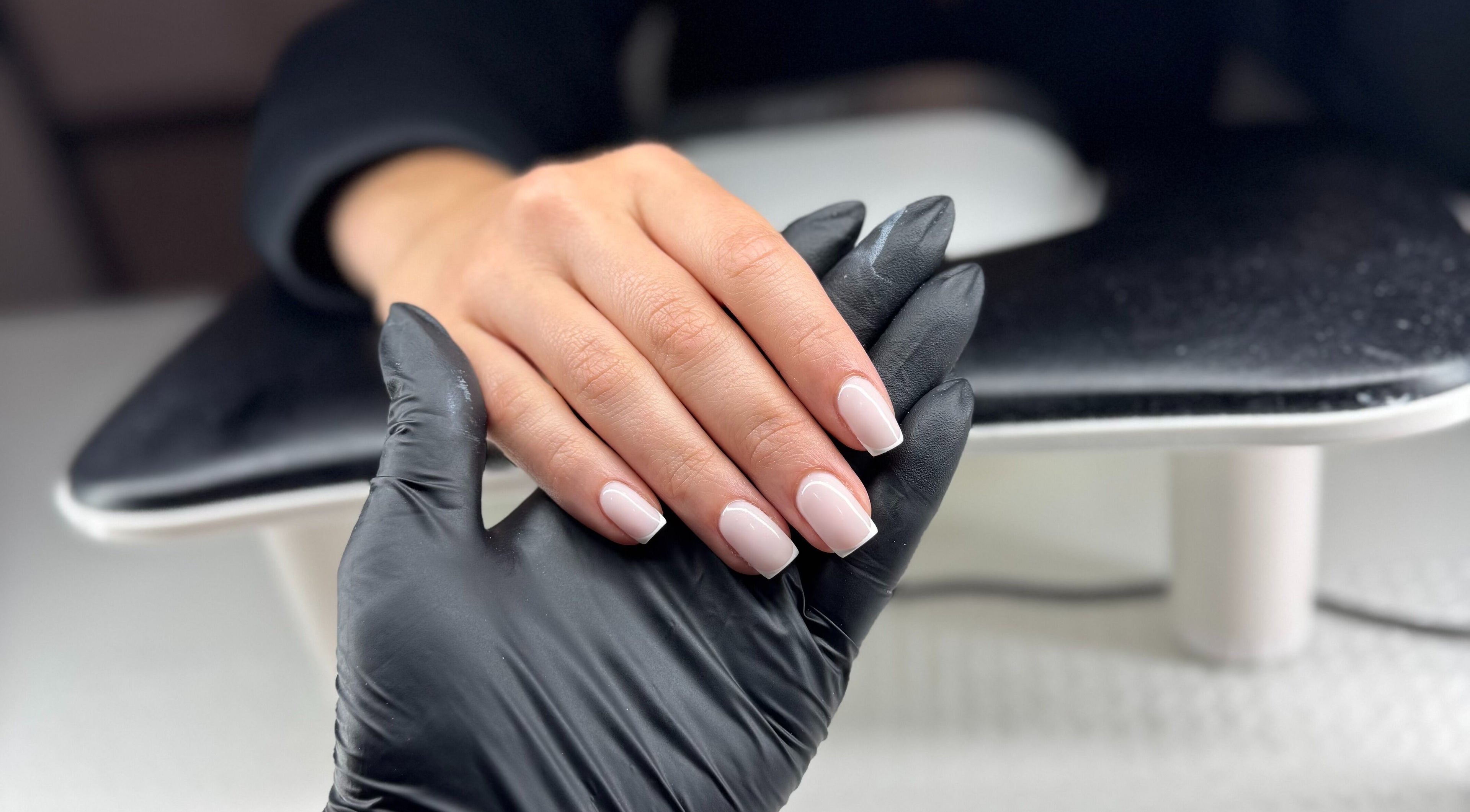Elegant manicure at A Nail Artistry in Casula, New South Wales, AU, showcasing flawless polish application.