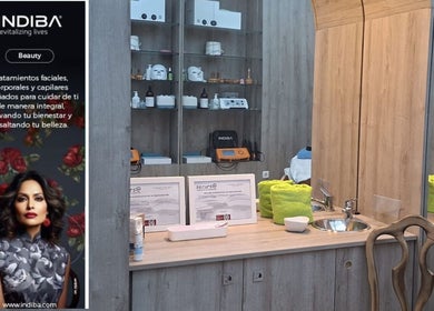 Interior moderno del spa en Estetica Avanzada Y Bienestar Ania Iglesias, Madrid, Comunidad De Madrid, ES.