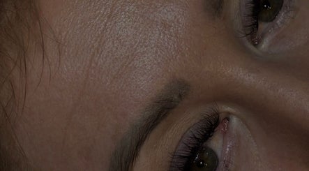 Close-up of radiant skin at The.GloLounge in Wittering, England, GB, showcasing beauty treatment results.