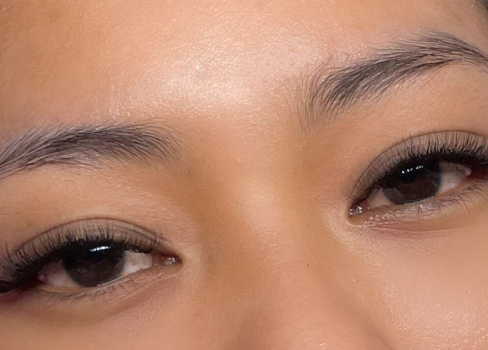 Close-up of elegant lash extensions from Blink by Decerie - Lash Romance, Olongapo, Central Luzon, PH.