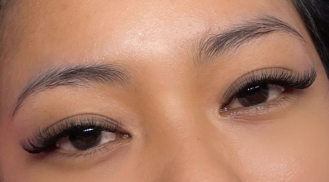 Close-up of elegant lash extensions from Blink by Decerie - Lash Romance, Olongapo, Central Luzon, PH.