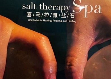 Relaxing salt therapy session at ＷＡＲＭ 1.3 in Kirwan, Queensland, AU highlighting soothing hand care.