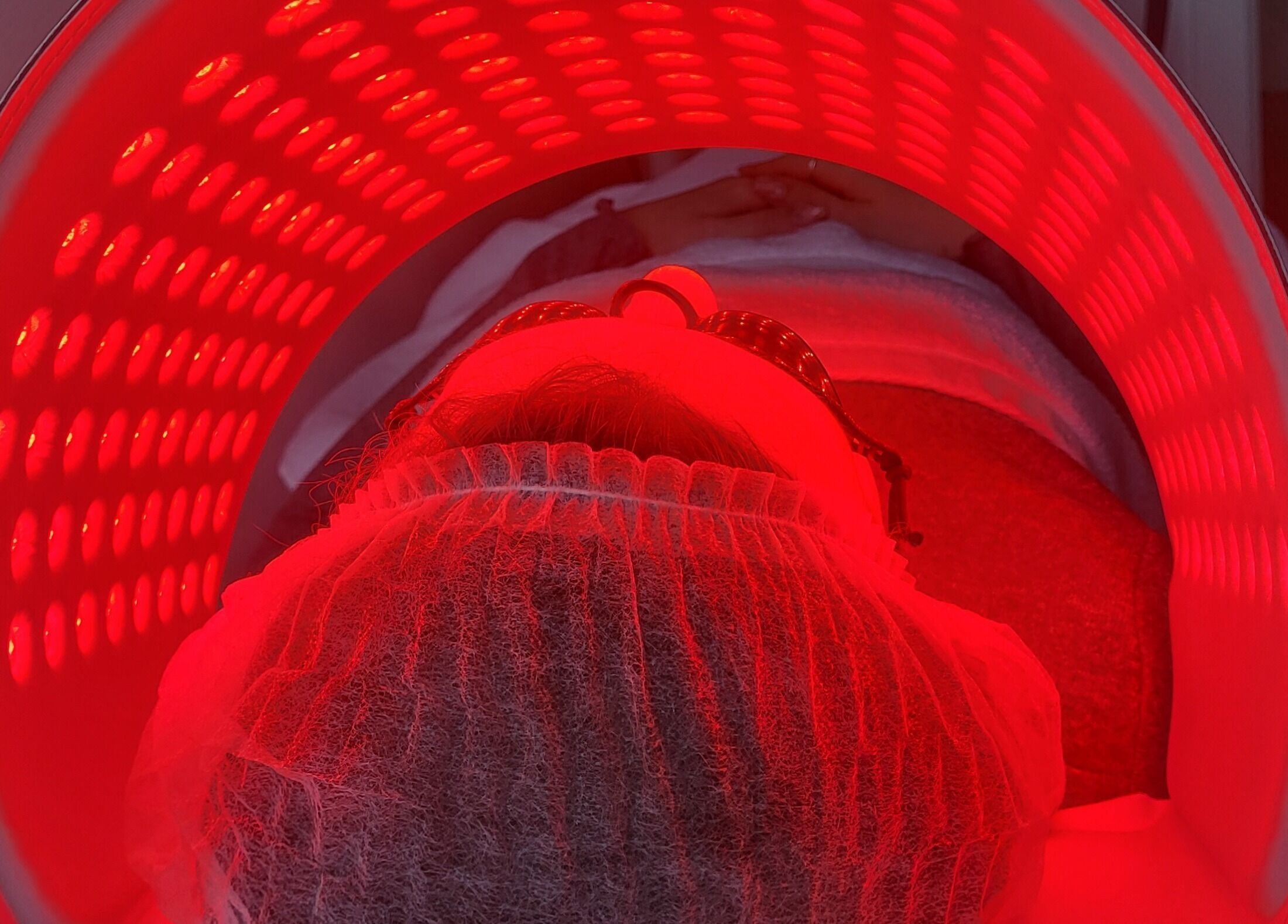 Red-light therapy at Stella Medical Aesthetics in Dublin, County Dublin, IE, enhancing skin rejuvenation.