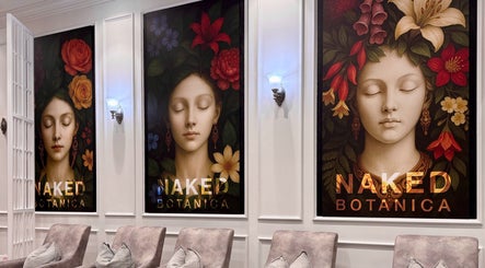 Elegant floral artwork in Naked Botanica by The Art of Nails Newmarket, Auckland, Auckland, NZ.