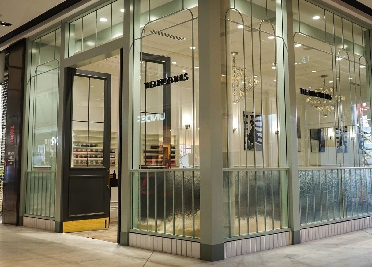 Front view of Naked Botanica by The Art of Nails Newmarket, Auckland, Auckland, NZ with modern glass facade.