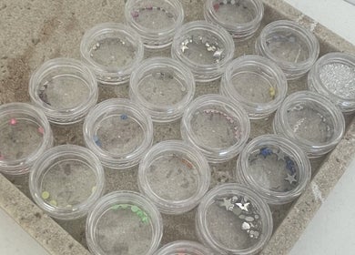 Assortment of tooth gems at DOLLY DENTAL - TEETH WHITENING & TOOTH GEMS, Maroochy River, Queensland, AU.