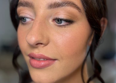Elegant bridal makeup by By Ange - Bridal & Occasion Makeup Artist in Warrington, England, GB showcasing natural look.
