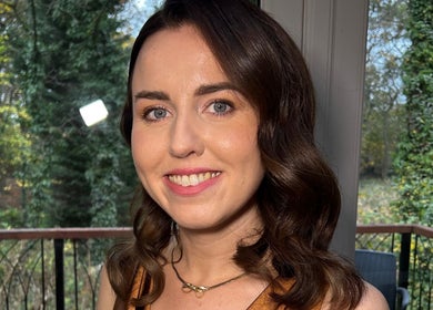 Woman with elegant makeup by By Ange - Bridal & Occasion Makeup Artist, set in Warrington, England, GB.