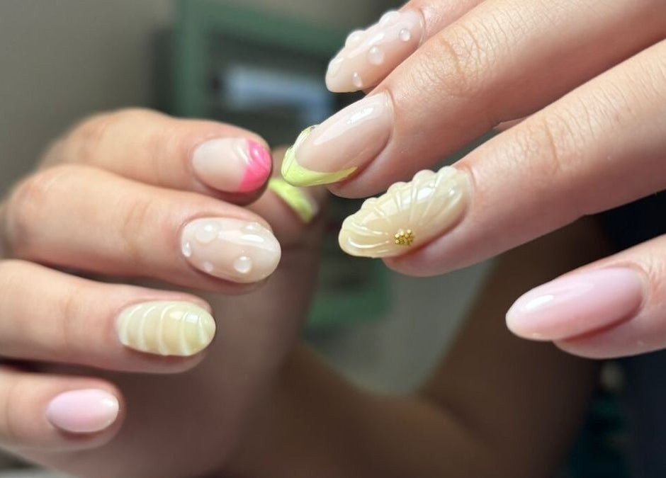 Manicura creativa en Moments The Nails Place Escazu, San Rafael, San José, CR.