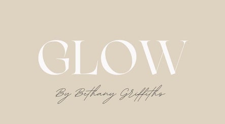 Logo of Glow By BG on a beige background in Rotherham, England, GB.