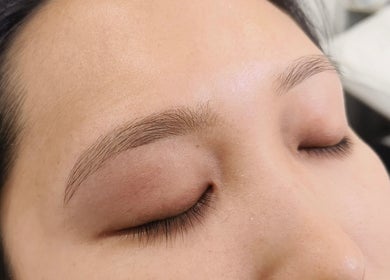 Perfectly groomed eyebrows at Bliss Brow & Beauty Bar, Melbourne, Victoria, AU.