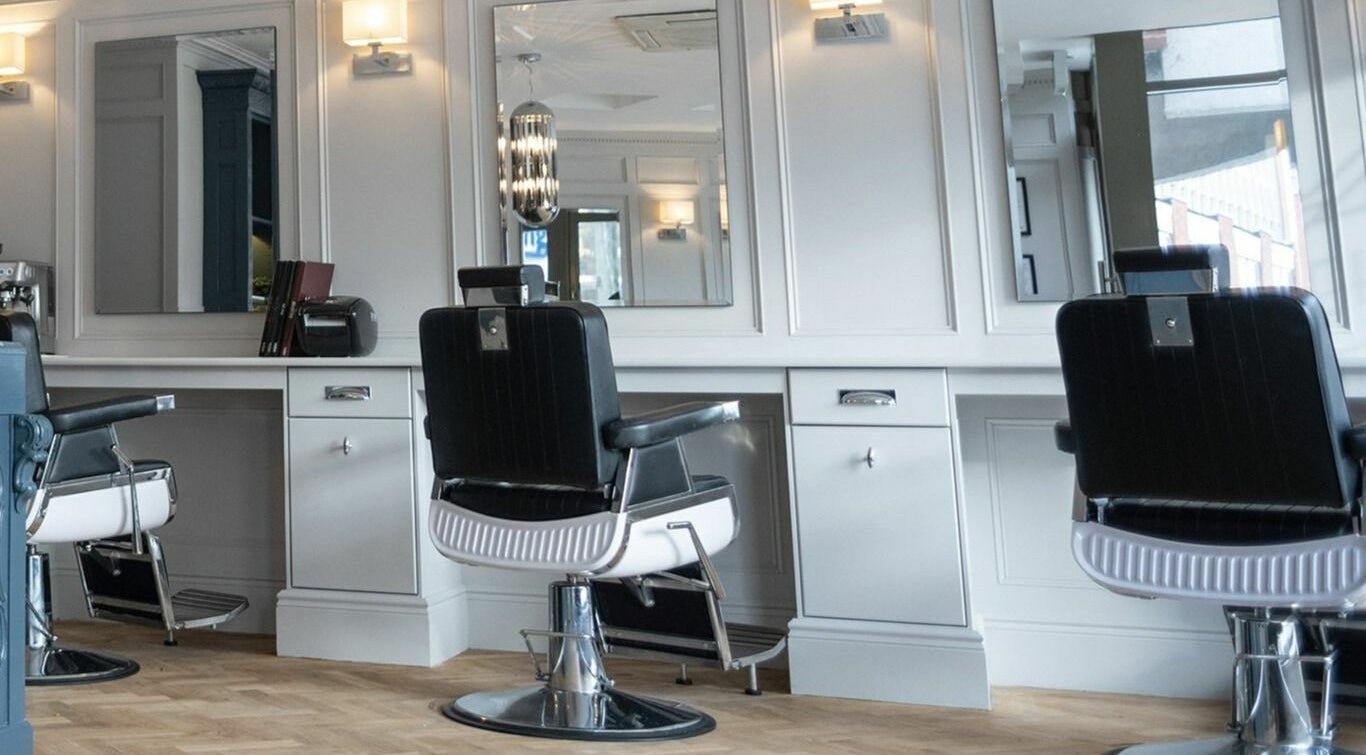 Stylish salon chairs at Phoenix Aesthetics, Chelmsford, England, GB showcasing modern elegance and comfort.