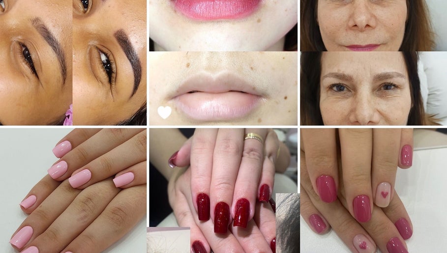Experiência de beleza em Senz.vanessabelber, São Paulo, São Paulo, BR, mostrando sobrancelhas e unhas impecáveis.