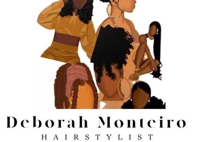 Artistic illustration of diverse hairstyles at Deborah Monteiro, Pétange, Esch-sur-alzette, LU.