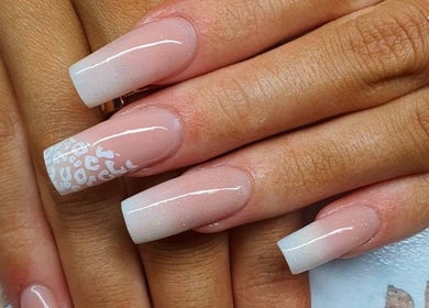 Stylish nude nail design at Nails By Sheridan, Bucasia, Queensland, AU.