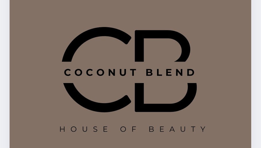 Logo van Coconut Blend schoonheidssalon in Willemstad, CW, met stijlvolle ontwerpkenmerken.