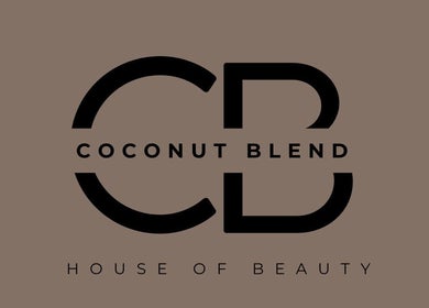 Logo van Coconut Blend schoonheidssalon in Willemstad, CW, met stijlvolle ontwerpkenmerken.