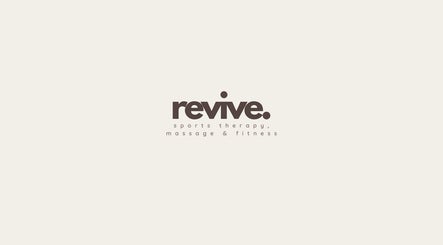 Revive | Sports Therapy, Massage & Fitness logo featuring elegant typography, located in Liverpool, England, GB.
