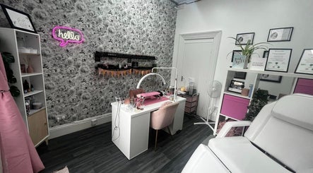 Elegant interior of Nails by Emma in Driffield, England, GB, featuring a stylish nail station and decor.