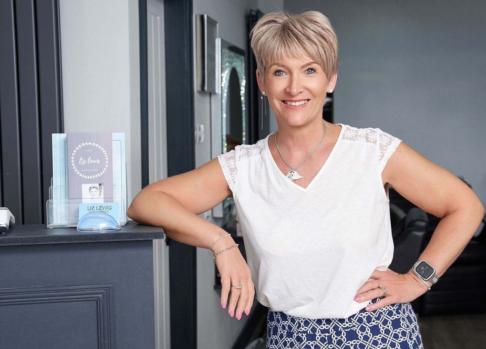 Friendly staff at Liz Lewis Hair Studio in Chorley, England, GB offers a welcoming experience.