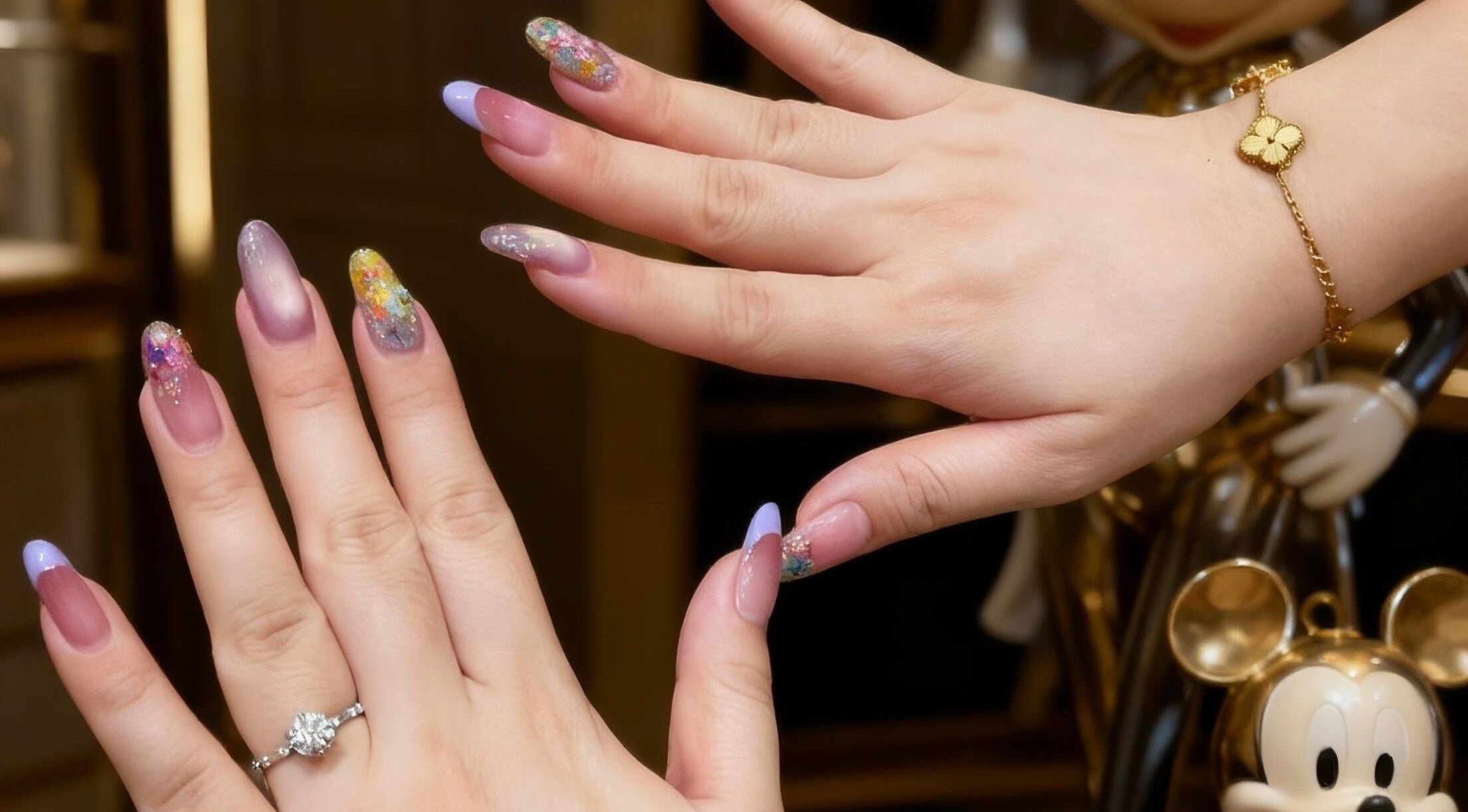 Elegant nail art display at Shyunmija LOT10 in Kuala Lumpur, Wilayah Persekutuan Kuala Lumpur, MY.