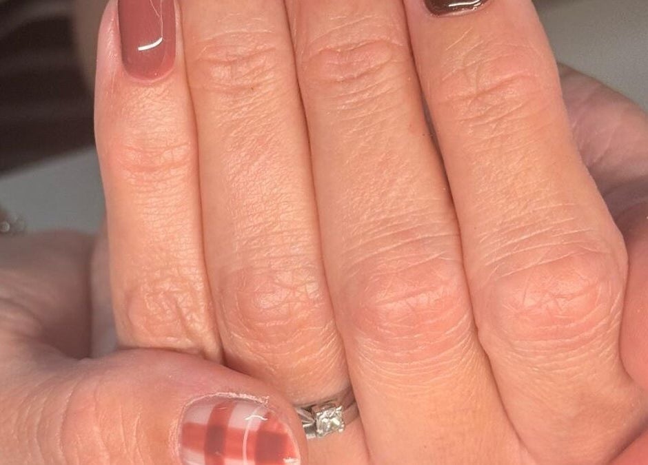 Elegant manicure at Summer Eva Cranswick, Hutton Cranswick, England, GB showcasing modern nail art.