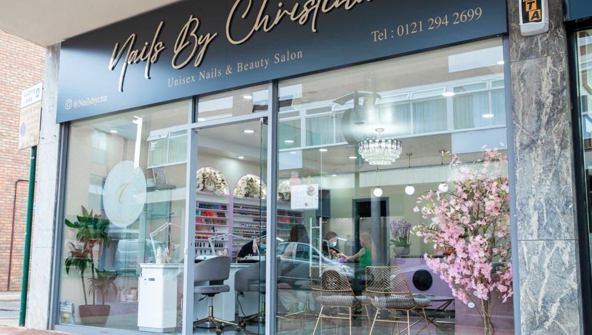 Exterior of Nails by Christina salon in Solihull, England, GB, showcasing modern design and welcoming vibe.
