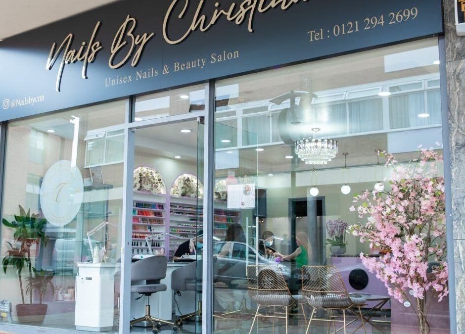 Exterior of Nails by Christina salon in Solihull, England, GB, showcasing modern design and welcoming vibe.