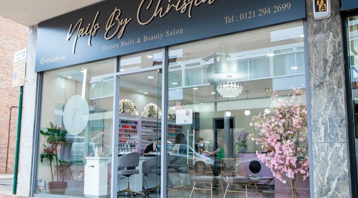 Exterior of Nails by Christina salon in Solihull, England, GB, showcasing modern design and welcoming vibe.
