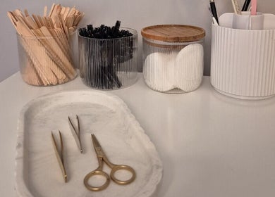Beauty tools at Nuè Atelier in Port Kennedy, Western Australia, AU, showcasing elegance and professionalism.