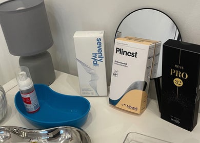 Aesthetic treatment products at KLH Nurse Led Aesthetics, Morley, England, GB.