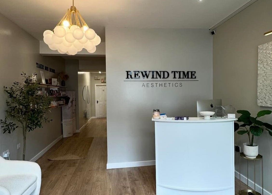 Calm, stylish interior of B-Radiant at Glynneath, Wales, GB, showcasing modern aesthetics and welcoming ambiance.