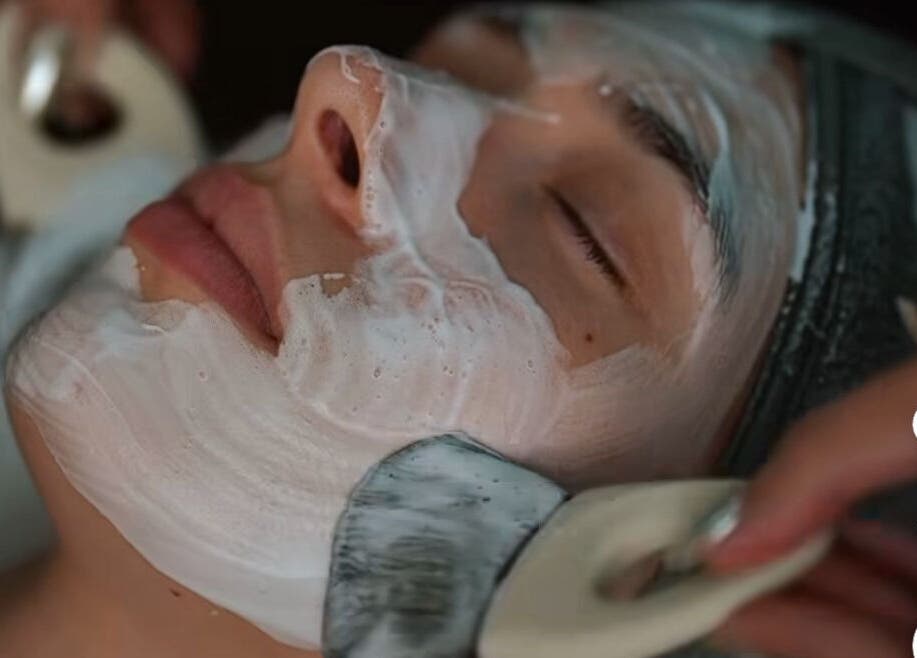 Relaxing facial treatment at Kiran Barmhi Beauty and Massage Therapist, Birmingham, England, GB.