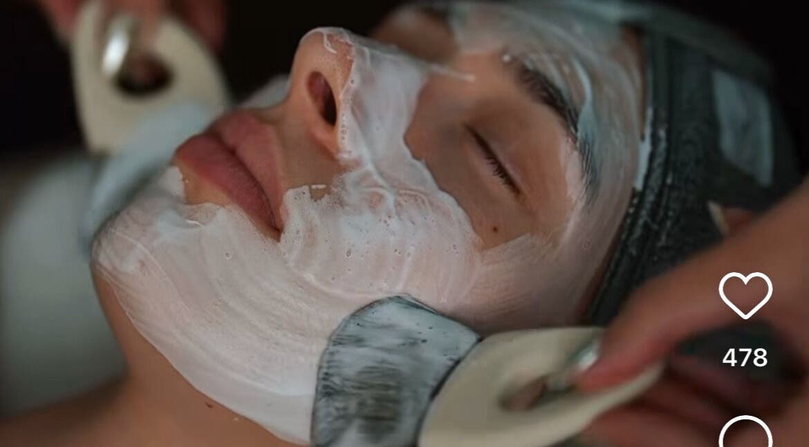 Relaxing facial treatment at Kiran Barmhi Beauty and Massage Therapist, Birmingham, England, GB.