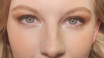 Close-up of eye makeup at Fabulaze Beauty Studio in Cape Town, Western Cape, ZA.