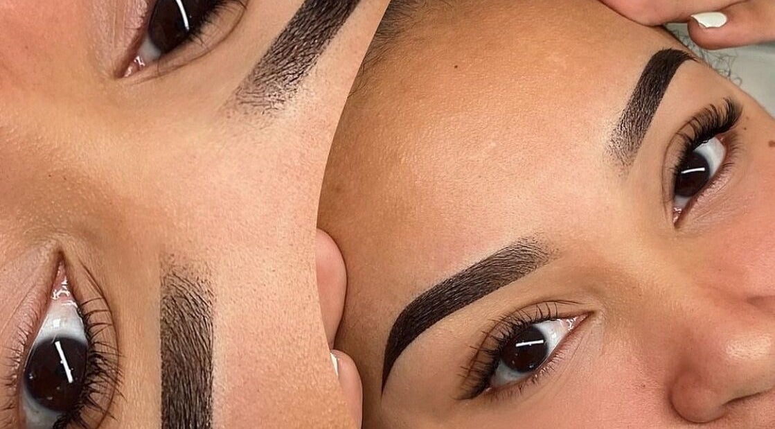 Expertly shaped brows at The Bomb Aesthetics Capetown, Cape Town, Western Cape, ZA.